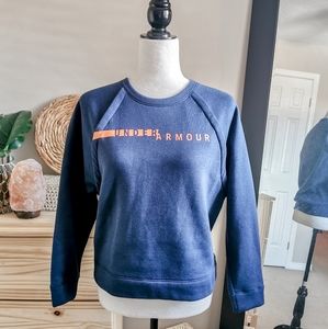Under Armour BNWT Navy Blue Crop Sweatshirt
